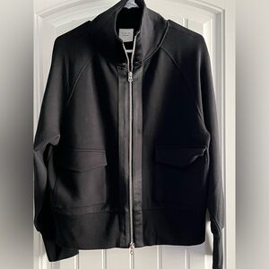 Varley Roxbury zip through black size small